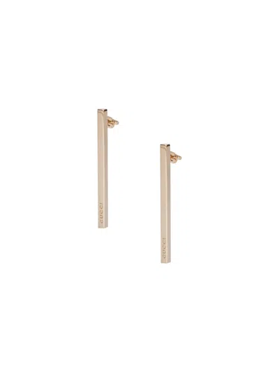 Gucci Bar Earrings In Gold