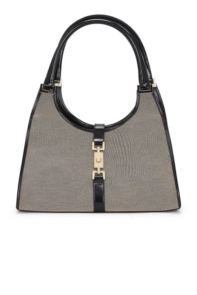 Pre-owned Gucci Bardot Hobo Bag In Sand
