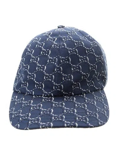 Pre-owned Gucci Basebal Cap W/tags In Blue