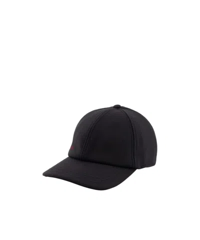 Gucci Baseball Cap In Black