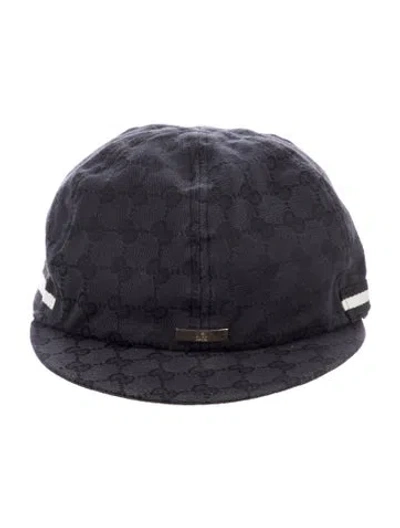 Pre-owned Gucci Baseball Cap In Black