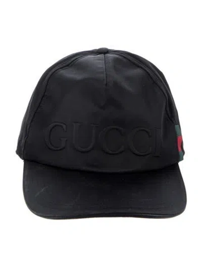 Pre-owned Gucci Baseball Cap In Black