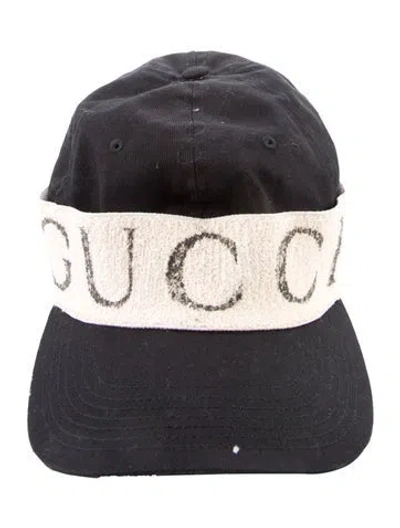 Pre-owned Gucci Baseball Cap In Black