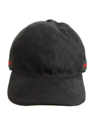 Pre-owned Gucci Baseball Cap In Black