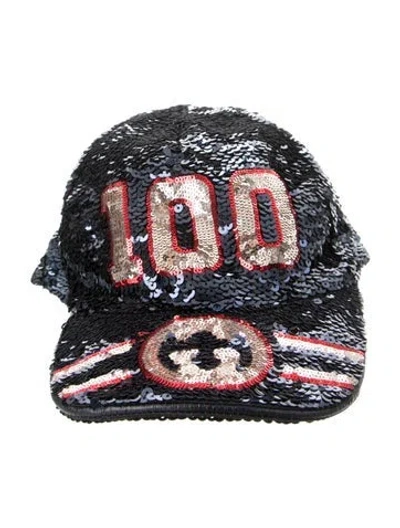 Pre-owned Gucci Baseball Cap In Blue