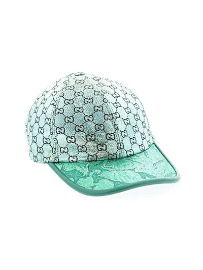 Pre-owned Gucci Baseball Cap In Green