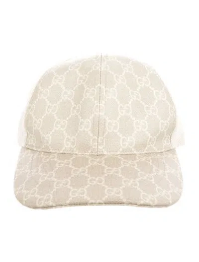 Pre-owned Gucci Baseball Cap In Neutrals