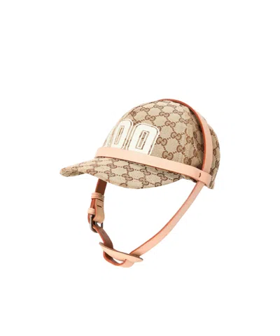 Gucci Baseball Cap In Nude