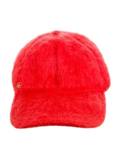 Pre-owned Gucci Baseball Cap In Orange