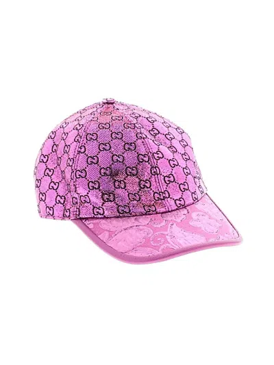 Gucci Baseball Cap In Pink