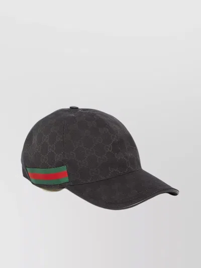 GUCCI BASEBALL CAP WEB DETAIL