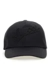 Gucci Logo Baseball Cap In Black