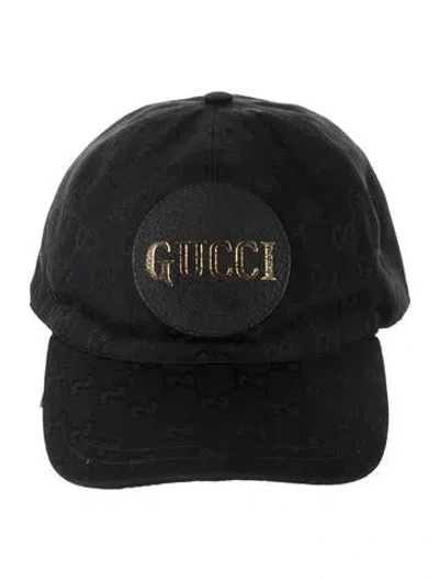 Pre-owned Gucci Baseball Cap W/tags In Black