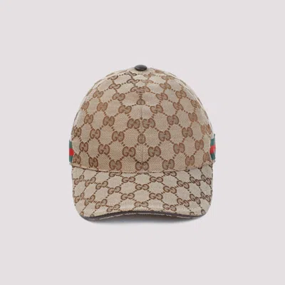 Gucci Baseball Hat In Be Ebo Cocoa