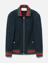 Gucci Baseball Jacket In Navy