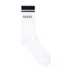 Gucci Basic Logo Socks In White