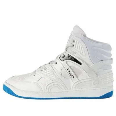 Gucci Basket Breathable Wear-resistant Non-slip High 'white Blue'