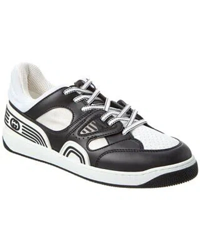 Pre-owned Gucci Basket Demetra Sneaker Men's In White