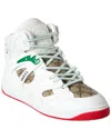 GUCCI GUCCI BASKET GG SUPREME CANVAS HIGH-TOP SNEAKER