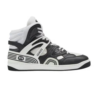 Pre-owned Gucci Basket High 'black White'