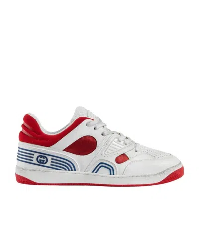 GUCCI BASKET LACE-UP TRAINERS