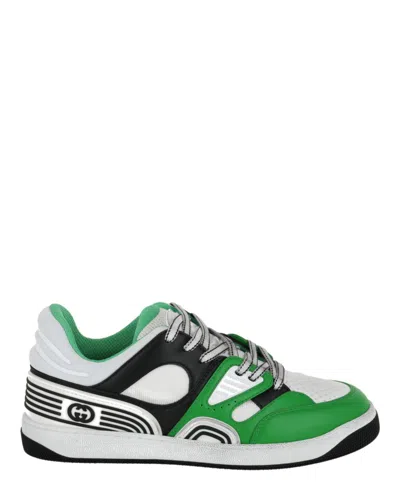Gucci Basket Leather Low-top Sneakers