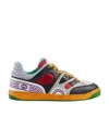 Gucci Basket Low-top Sneakers In Multicolor