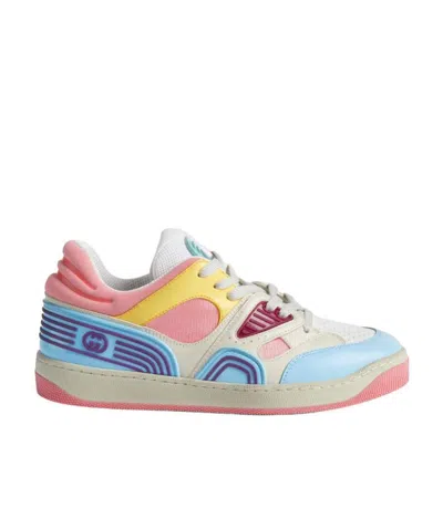 Gucci Basket Low-top Sneakers In Multi