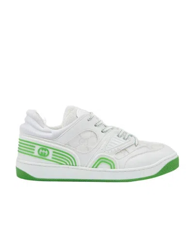 Gucci Basket Sneakers In White