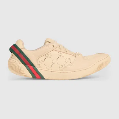 Gucci Baskets Screener Pour Femme In Neutral