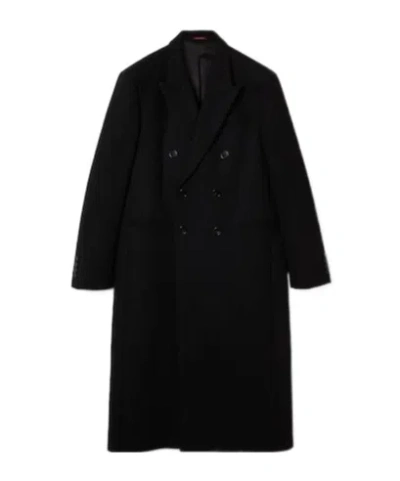 GUCCI BATAVIA WOOL COAT WITH WEB