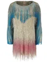 Gucci Beaded Sequin Mini Dress