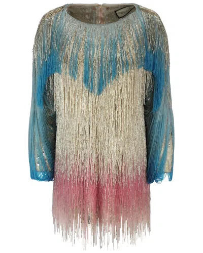 Gucci Beaded Sequin Mini Dress