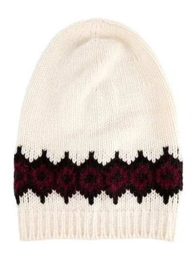 Pre-owned Gucci Beanie In Neutral
