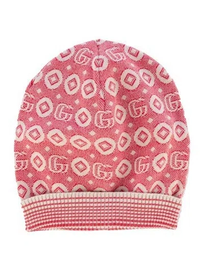 Pre-owned Gucci Beanie W/ Tags In Red