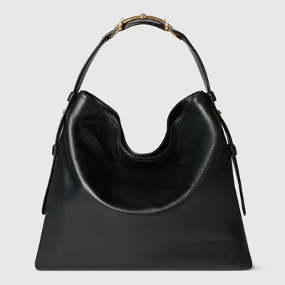 Gucci Beatrix Large Tote Bag In Black