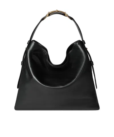 Gucci Beatrix Large Tote Bag In Black
