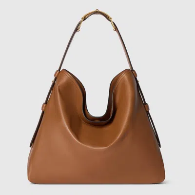 Gucci Beatrix Large Tote Bag In Brown