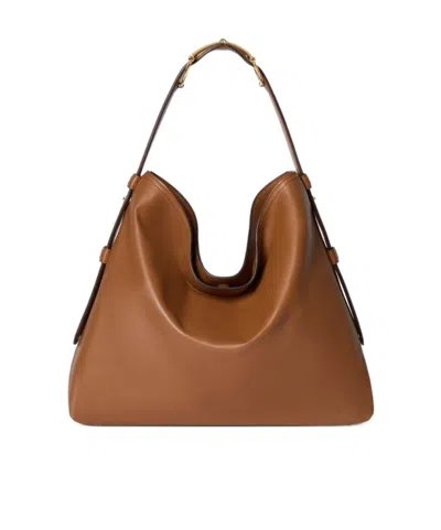 Gucci Beatrix Large Tote Bag In Brown
