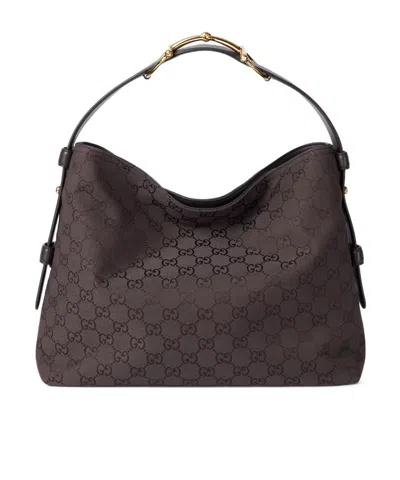 Gucci Beatrix Medium Tote Bag In Brown