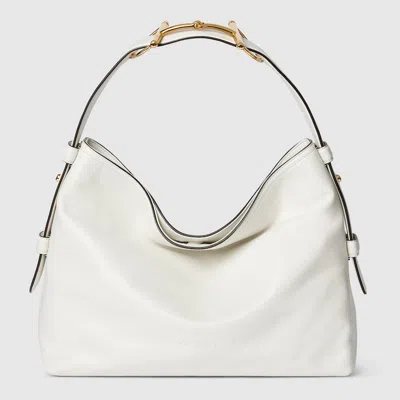 Gucci Beatrix Medium Tote Bag In White