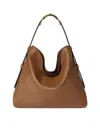 Gucci Beatrix Large Leather Shoulder Bag In Metallic