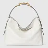 Gucci Medium White Beatrix Shoulder Bag Women In White