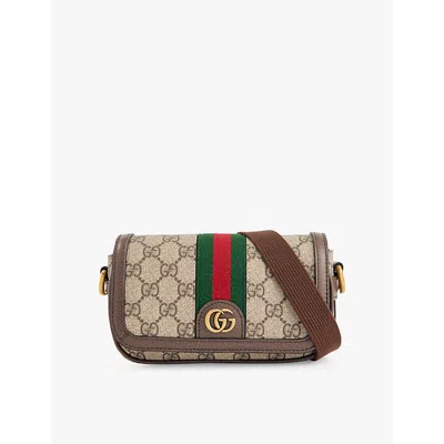 Gucci Mens B.eb/n.acer/vrv/n.ac Kids' Ophidia Mini Canvas Canvas Shoulder Bag