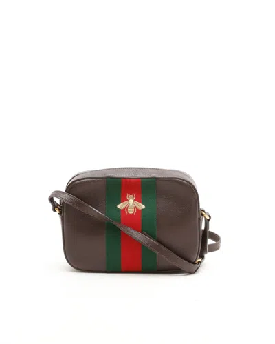 Gucci Bee Camera Bag In Multi