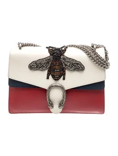 Pre-owned Gucci Bee Dionysus In Neutrals