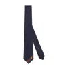 Gucci Web Silk Jacquard Tie In Black