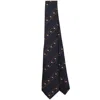Gucci Bee Web Tie In Multi