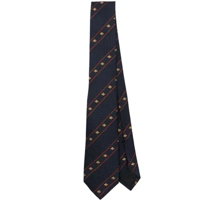 Gucci Bee Web Tie In Multi