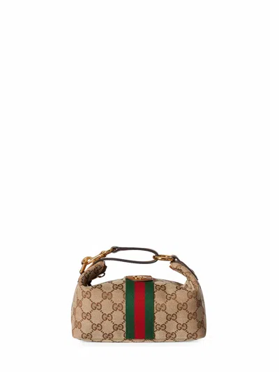 Gucci Beige And Brown  Vanity Mini Bag